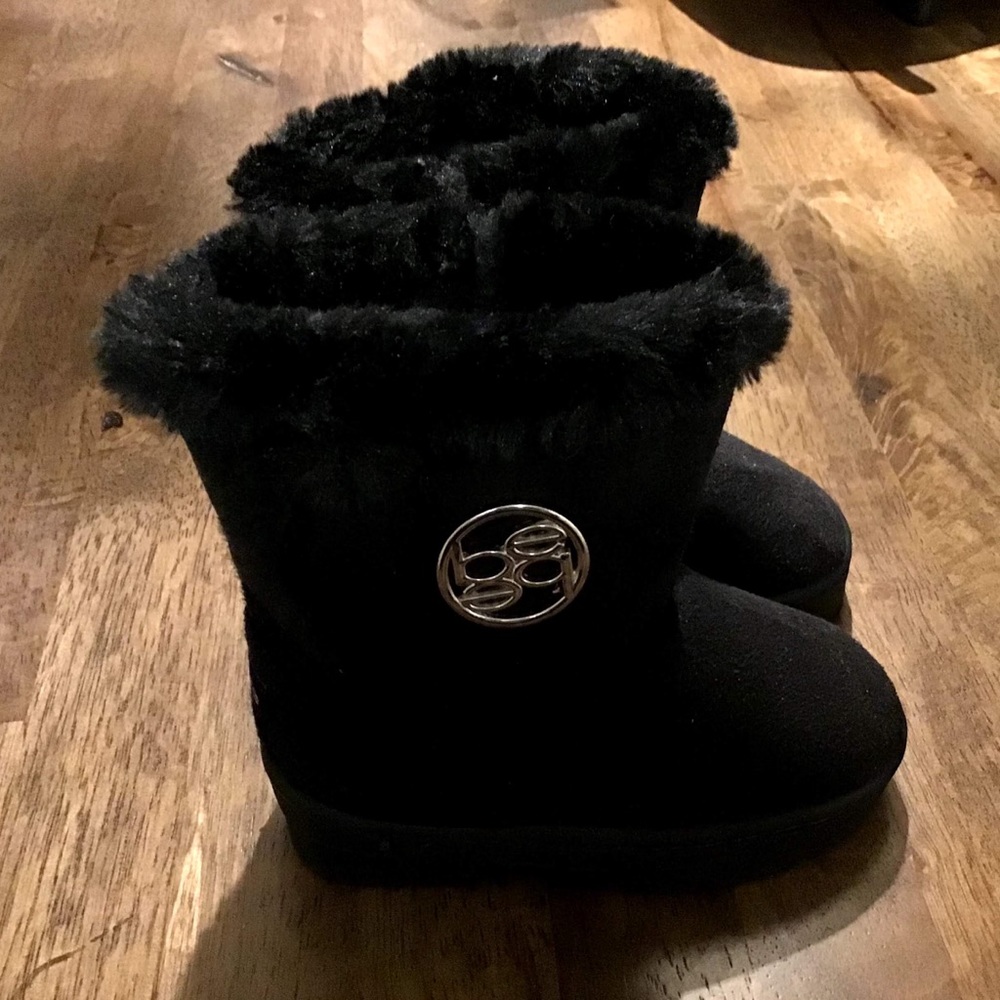 Bebe faux fur toddler boots